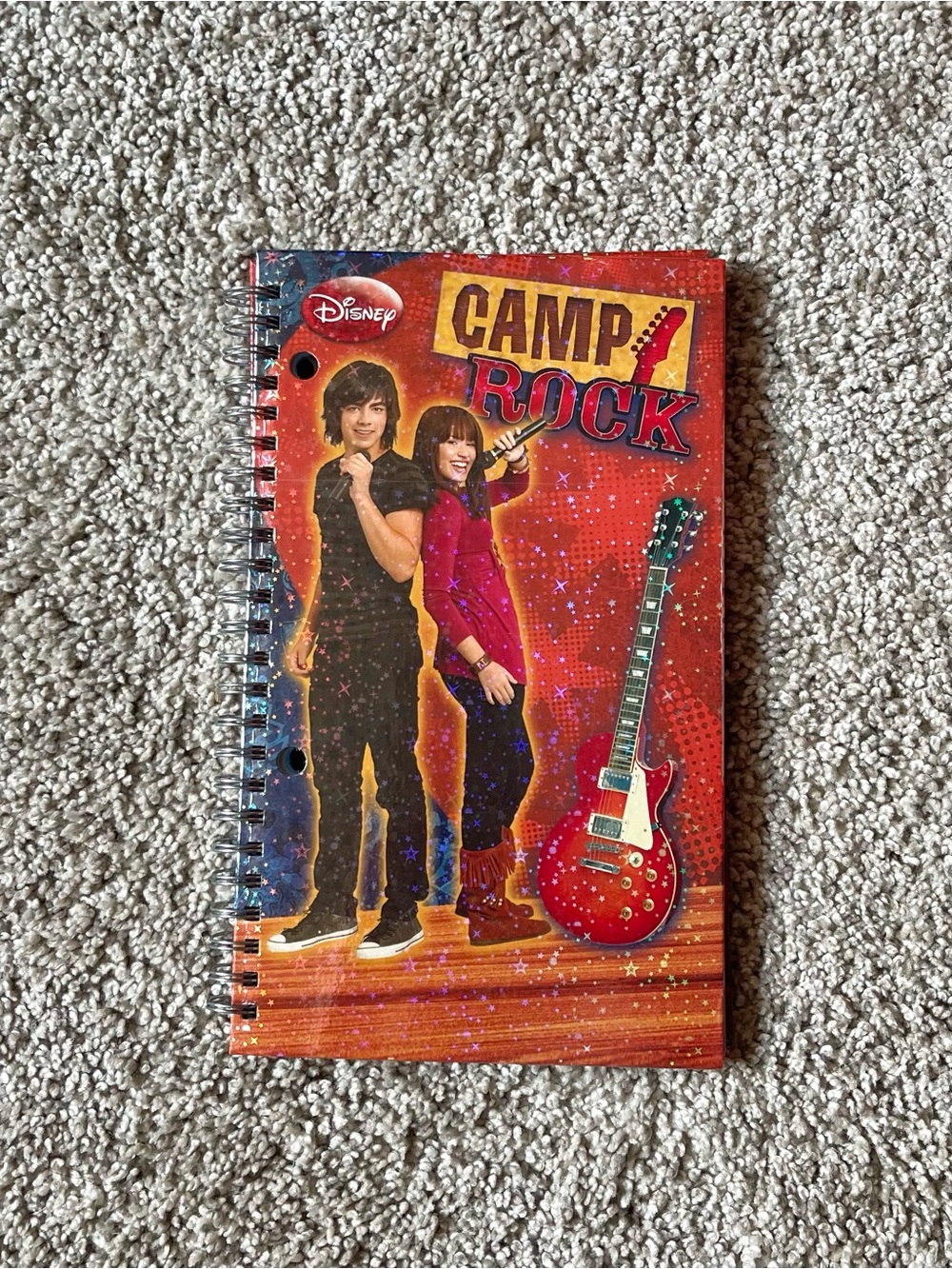Deadstock Y2K Disney Camp Rock Spiral Notebook Planner